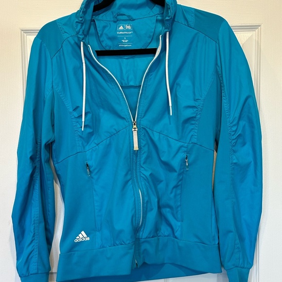 Women’s Adidas Golf Climacool Lightweight Zip Jacket Windbreaker | Size S - Picture 1 of 4